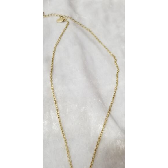 Lia Sophia peach fizz retired necklace 18" w/ 3" ext. 1.1575 - Picture 5 of 7